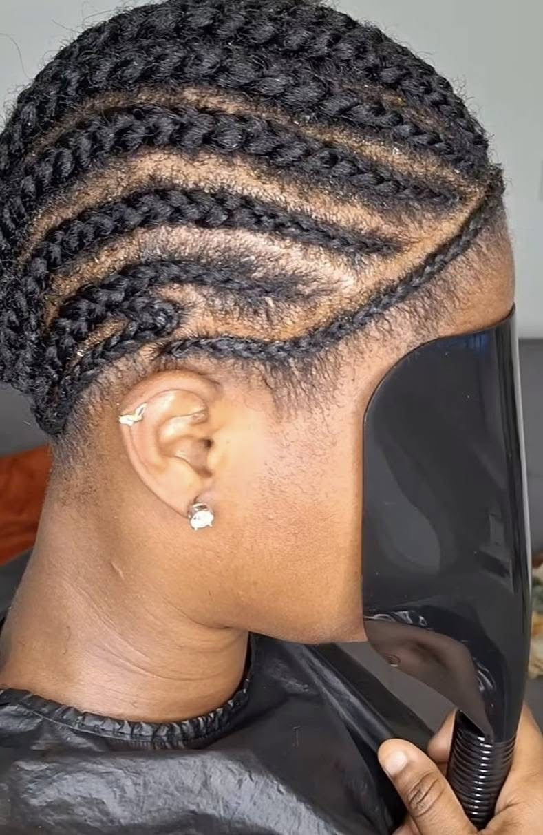 360 Invinsible Crochet (Kinky Hair) (HAIR INCLUDED) Crochet Vixen